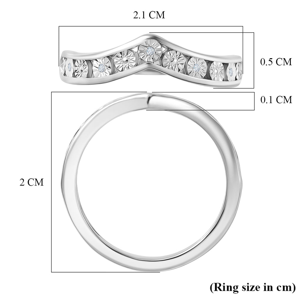 EverTrue White Diamond Wishbone Band Ring in White Tone_8427776_5