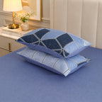 LIVMORE Printed Sheet (Size 200x1 cm) - Blue_8429128_3