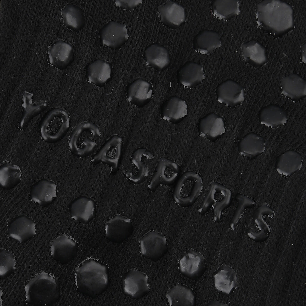 Non-Slip Pilates - Yoga Grip Socks (One Size) - Black