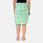 La Marey Printed Stole (Size 178x1 cm) - Green_8430722_3