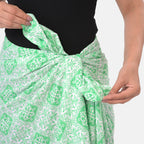 La Marey Printed Stole (Size 178x1 cm) - Green_8430722_5