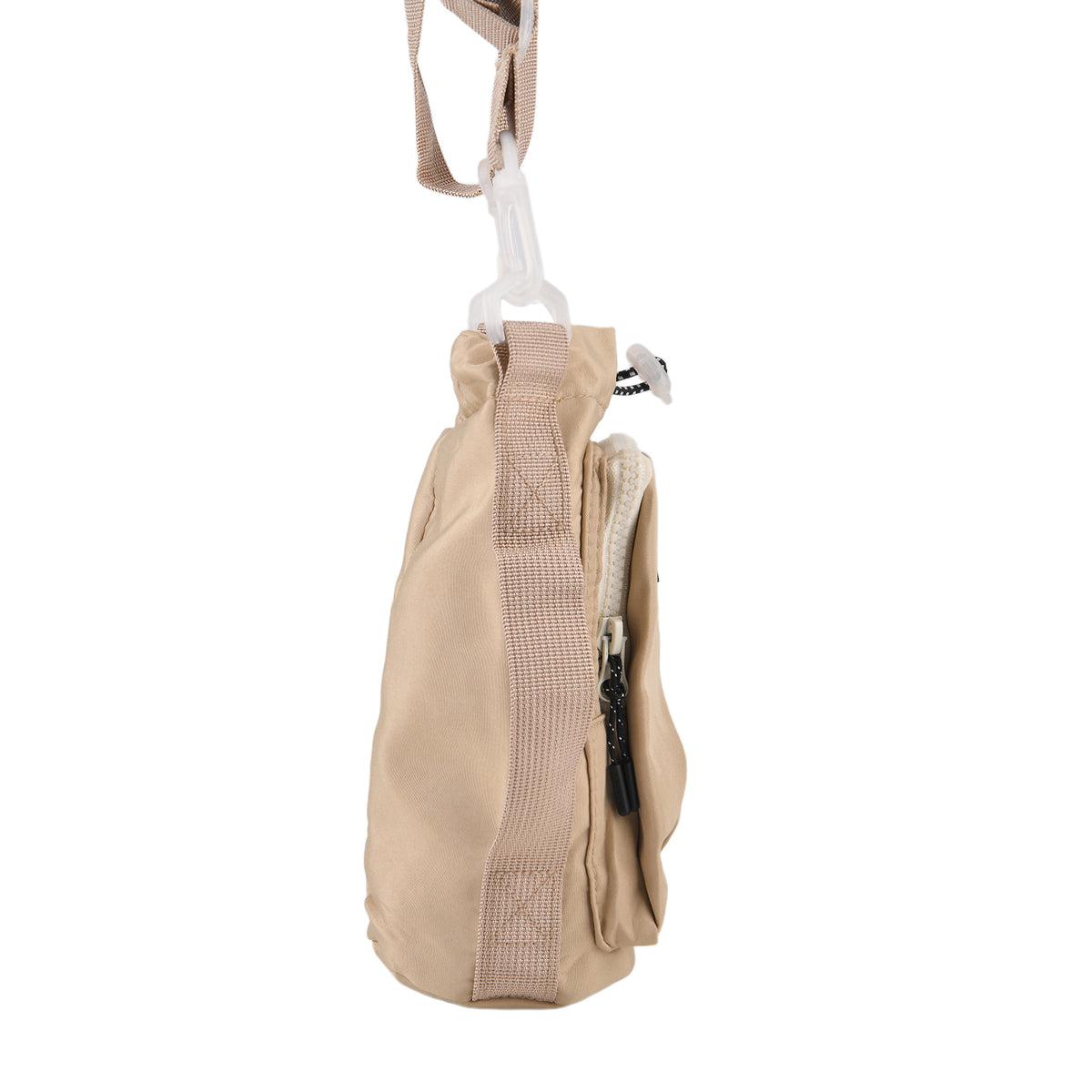 Insulated Style Coffee/Water Bottle Carrier with Wide Crossbody Strap - Beige V32534579 6