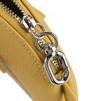 Genuine Leather Dolphin Bag Charm & Coin Wallet (18cm) - Yellow_8433255_5