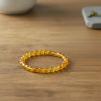 Amber Stretchable Bracelet (Size - 7.5) 20.00 Ct.