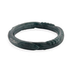 Natural Jadeite Hand Carved Bangle (Size-8.25) 340.00 Ct._8433889_4