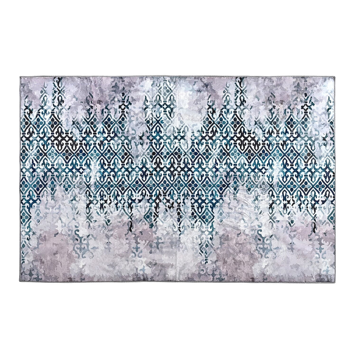 LIVMORE Vibrant Abstract Pattern Rug (Size 120x180 cm) - Blue 8434161 0