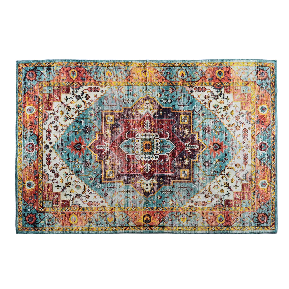 LIVMORE Traditional Medallion Pattern (Size 120x180 cm) - Red 8434267 0