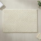 Ultra-Absorbent Noodle Bathmat (60 x 40 cm) - Beige