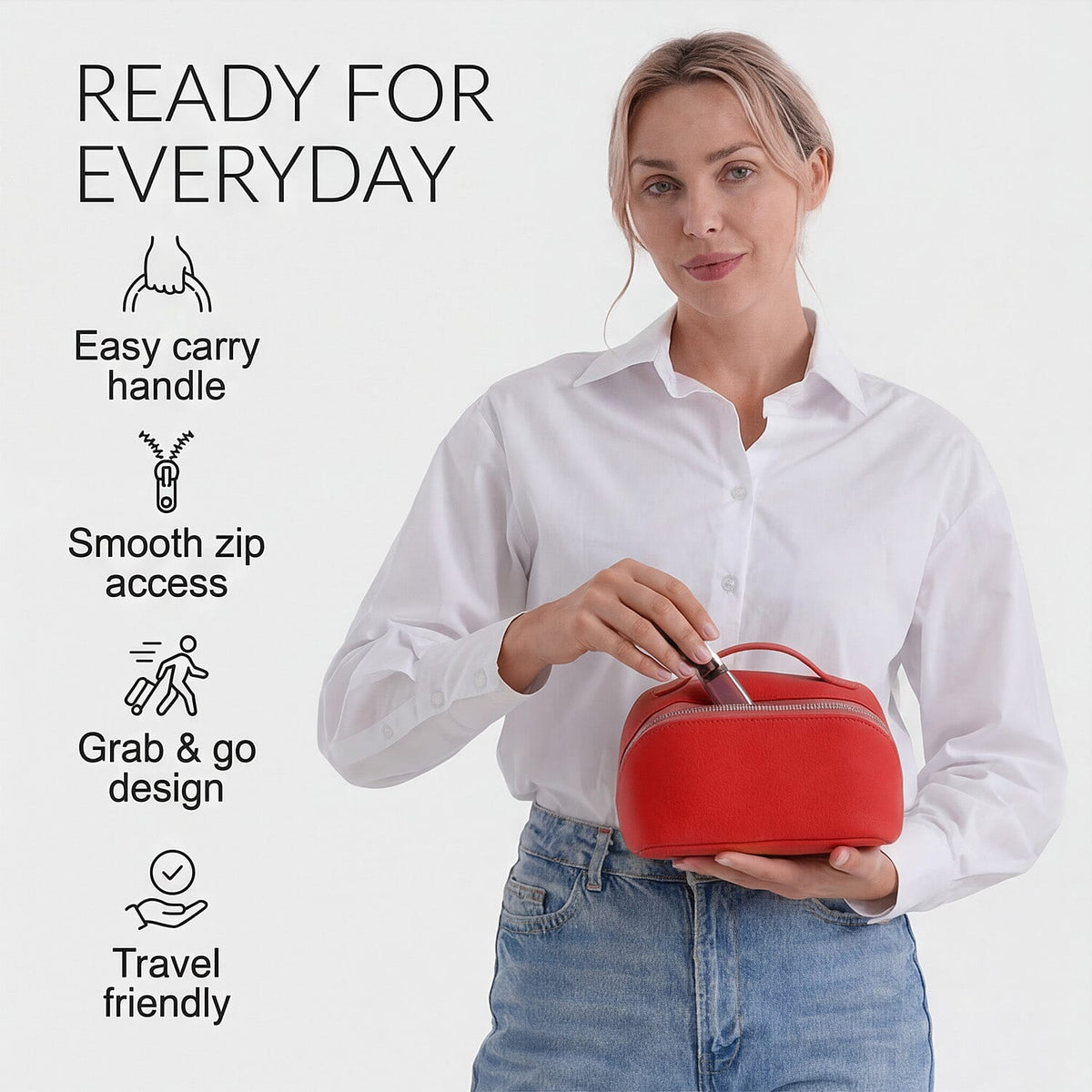 Crossbody Bag (Size - One Size) - Red V32637068 4