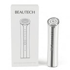 Beautech RF Frequency Beauty Device - White Multi Functional EMS Facial Massager - 6 Modes LED Light Therapy Red Blue Orange Light Face Lift Device with Cooler and Heating_8436437