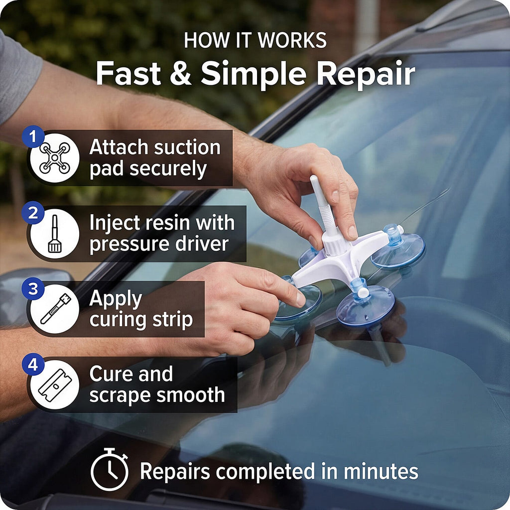 Rolson Windscreen Repair Kit