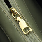 Designer Inspired- Set of 2 Shoulder Handbags with Crossbody Strap - Pistachio_8439278_7