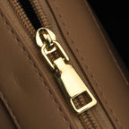 Designer Inspired- Set of 2 Shoulder Handbags with Crossbody Strap - Tan_8439284_7