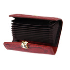 LA MAREY SIGNATURE 100% Premium Leather Handbag with Detachable Sling Strap & Card Holder - Burgundy_8439310_7