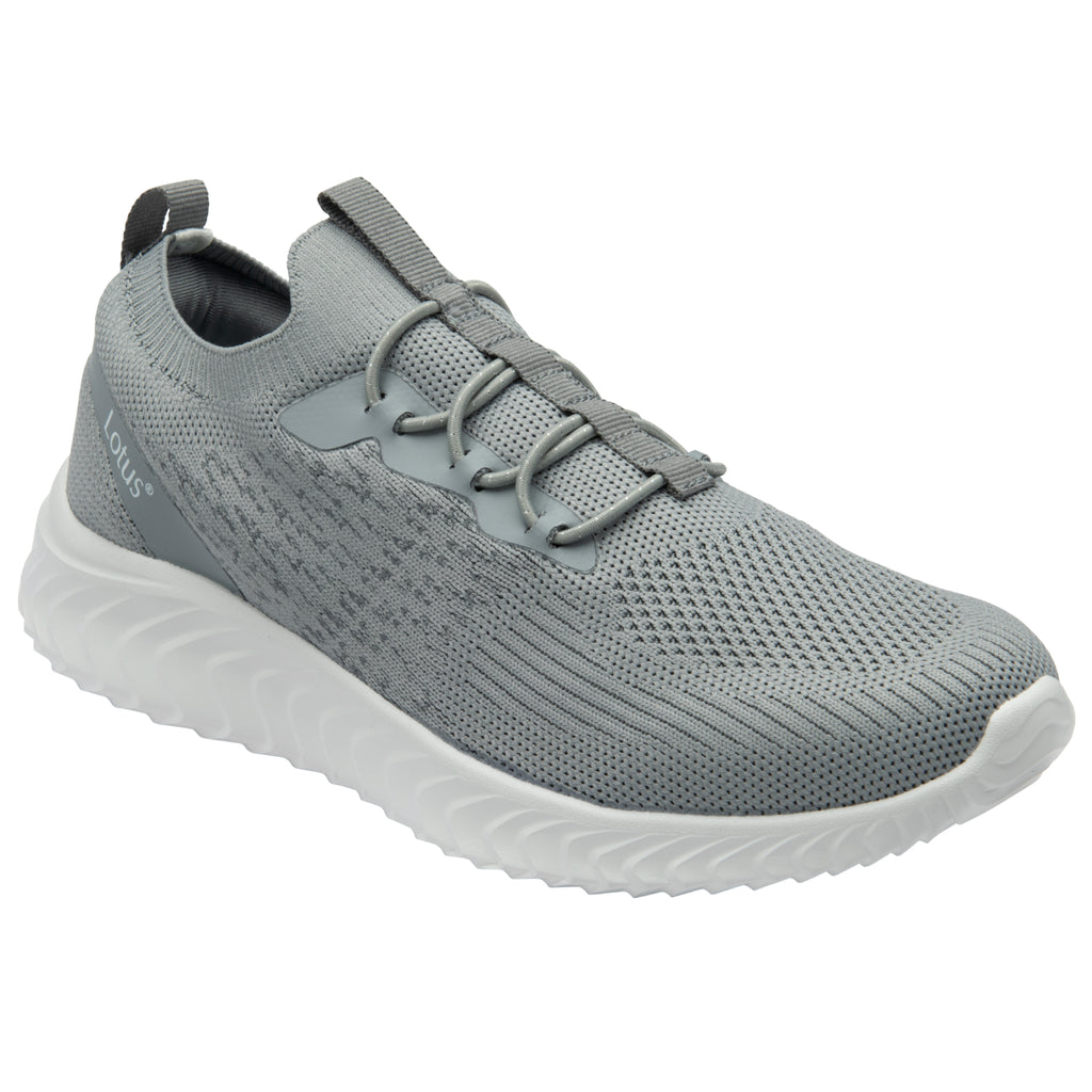 Lotus Girona Lightweight Casual Trainers (Size 5) - Grey_8439408_2