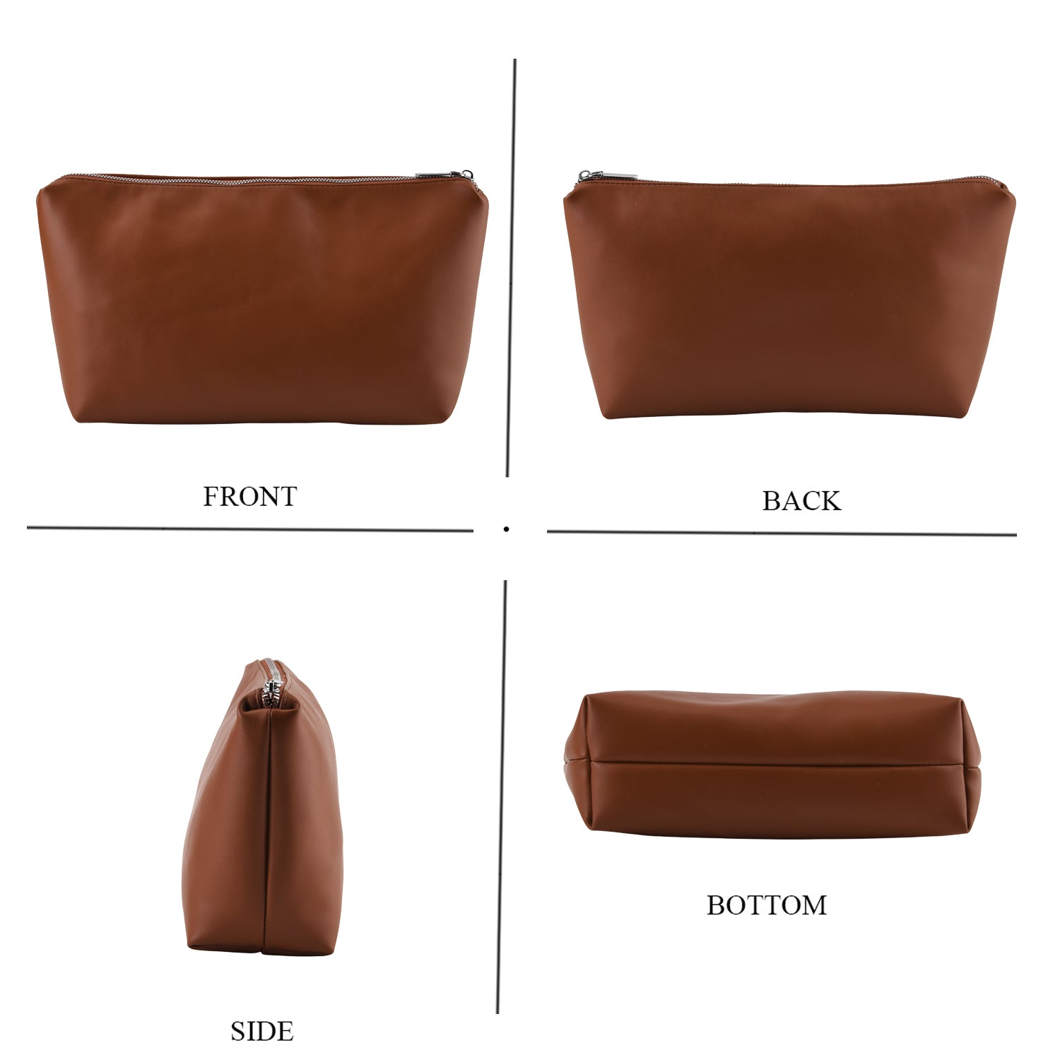 La Marey Designer Inspired Sculptured Handle Tote With Inside Pouch - Red 8441415 3