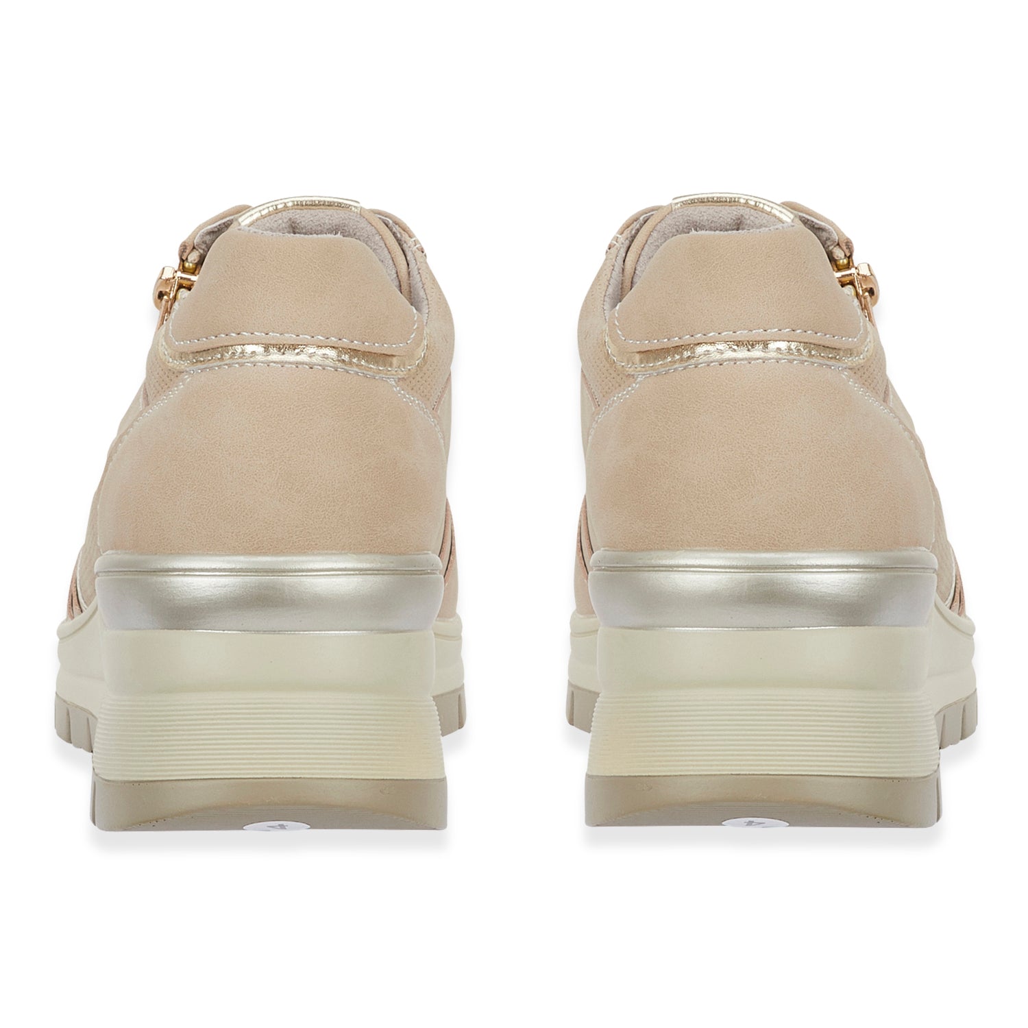Ladies Dawlish Sports Luxe Sneakers With Lace-Up &amp; Side Zip Closure V32514272 2