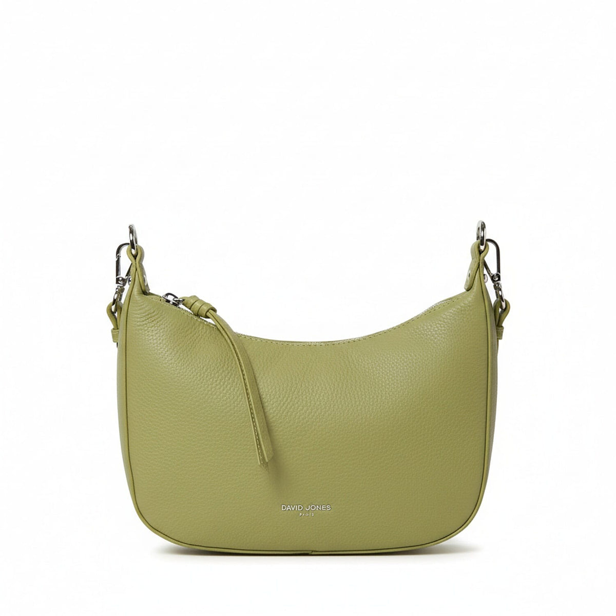 David Jones Leatherette Hobo Bag - Lime V32532297 0