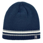 Heat Machine Thermal Striped Rim Winter Beanie Hat & Glove Set (Size 60-61cm) - Dark Navy_8447824_1