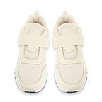 Ladies Avery Comfort Trainers With Adjustable Easy Close Strap (Size 3) - Stone_8447942_3