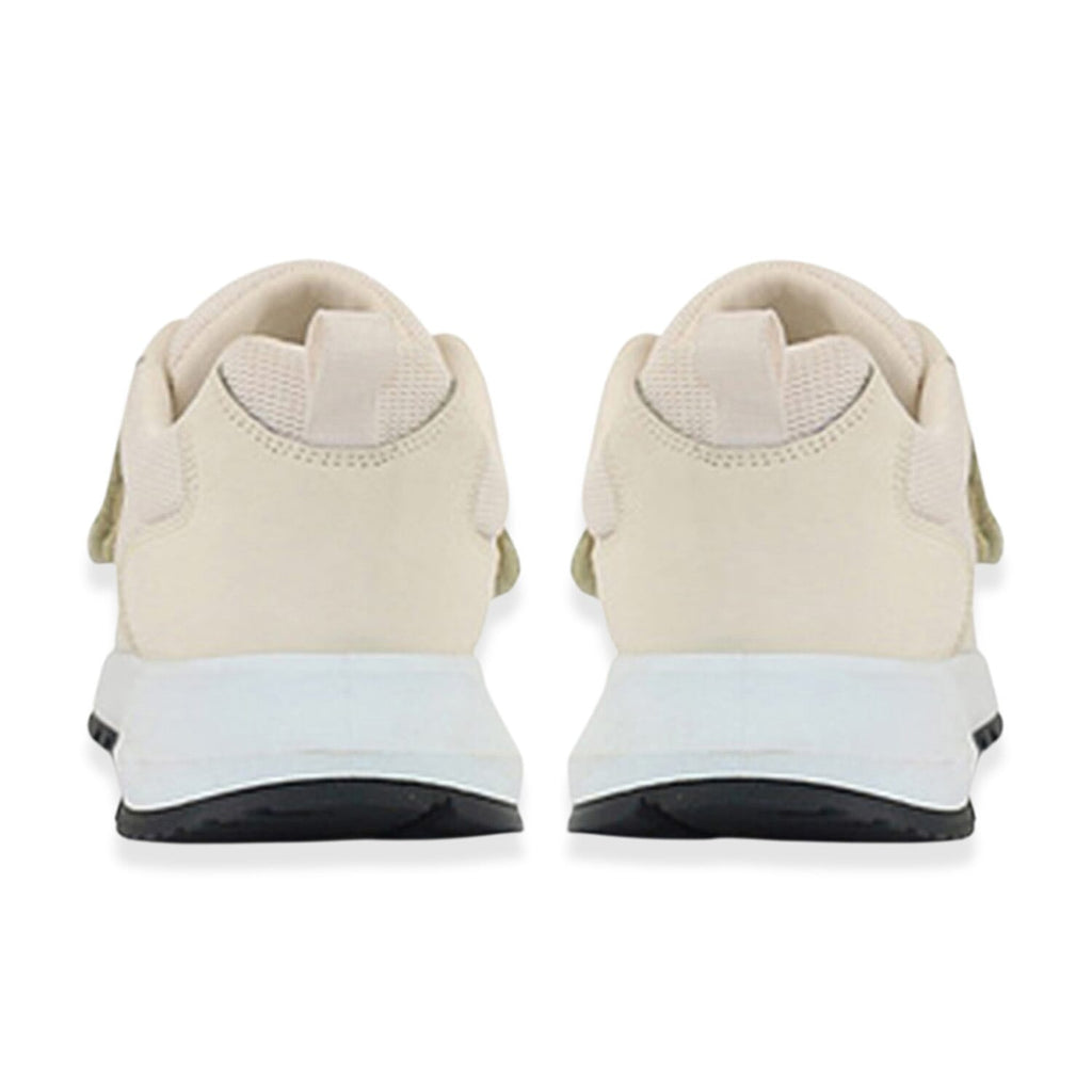 Ladies Avery Comfort Trainers With Adjustable Easy Close Strap (Size 3) - Stone_8447942_4