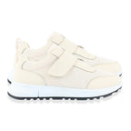 Ladies Avery Comfort Trainers With Adjustable Easy Close Strap (Size 4) - Stone_8447943