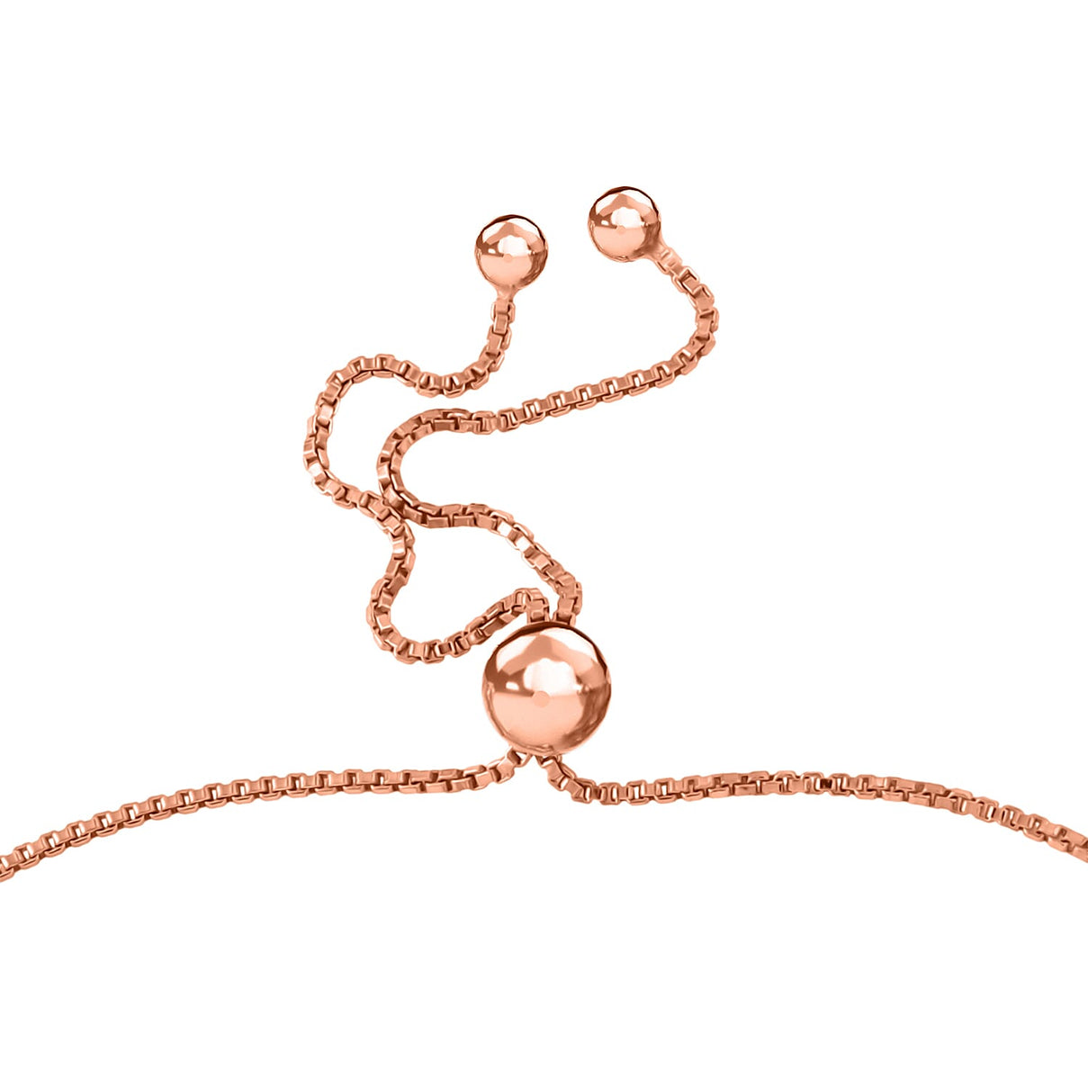 D'Joy Natural Kunzite &amp; Golconda Topaz Station Bracelet (Size - 7.5  Adjustable) in Rose Gold Plated Sterling Silver 22.39 Ct. 8448150 4