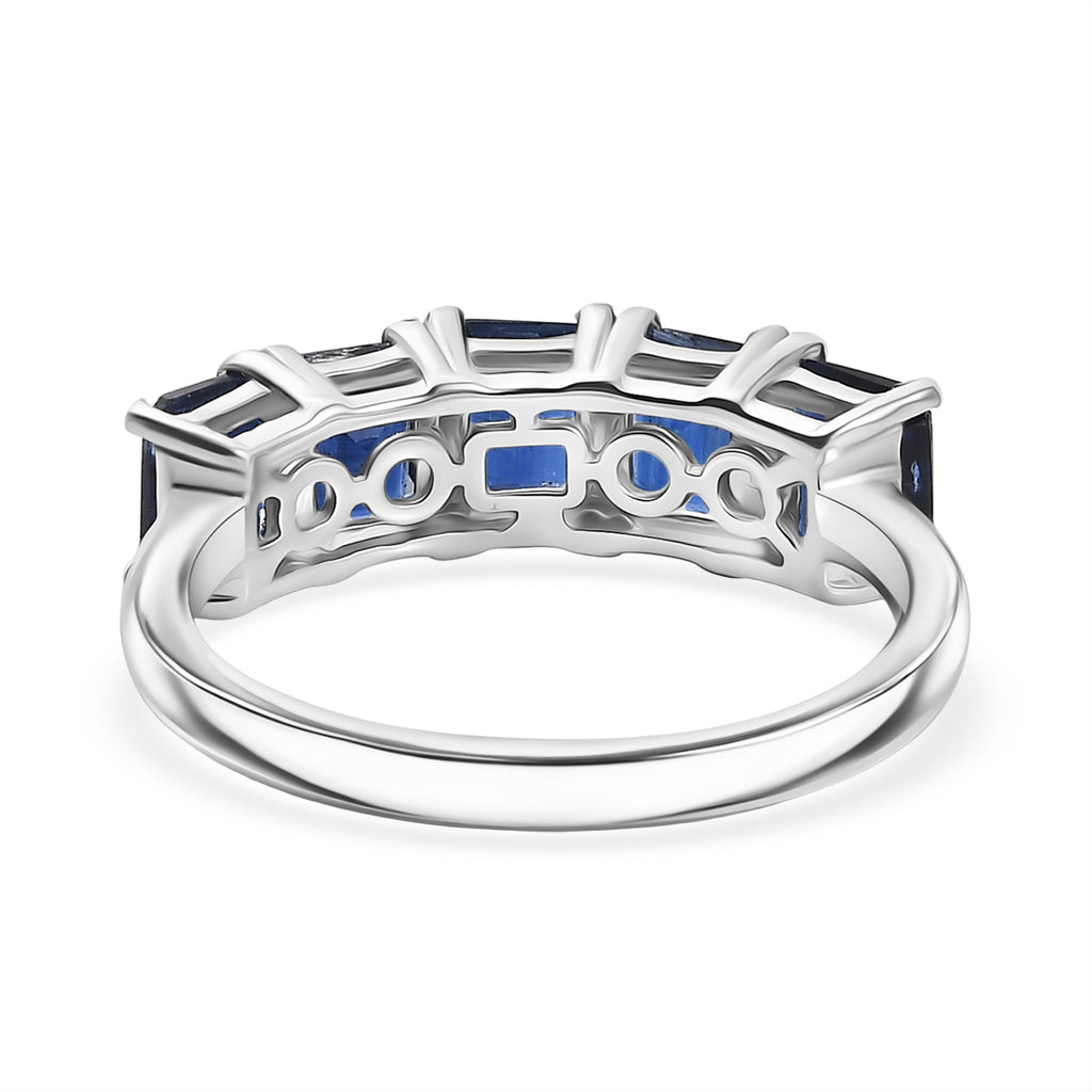 D'Joy AAA Kyanite 5 Stone Ring in Platinum Overlay Sterling Silver 2.44 Ct._8448299_4