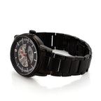 William Hunt London Limited Edition Automatic Movt. 5 ATM Water Resistancy Black Skeleton Dial Mens Watch with Stainless Steel Strap and Butterfly Buckle Clasp_8448460_5