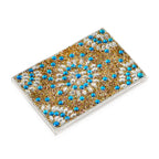 Livmore 6-Piece Beaded Stationery Gift Set (inc. 1 x Decorative Box, 5 x Pens, & 1 x Diary) - Silver & Blue_8457950_4