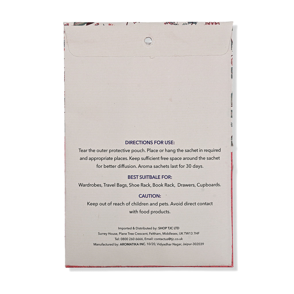 Livmore Set of 10 Rose Fragrance Sachets (Size 8 x 9Cm)_8457952_4