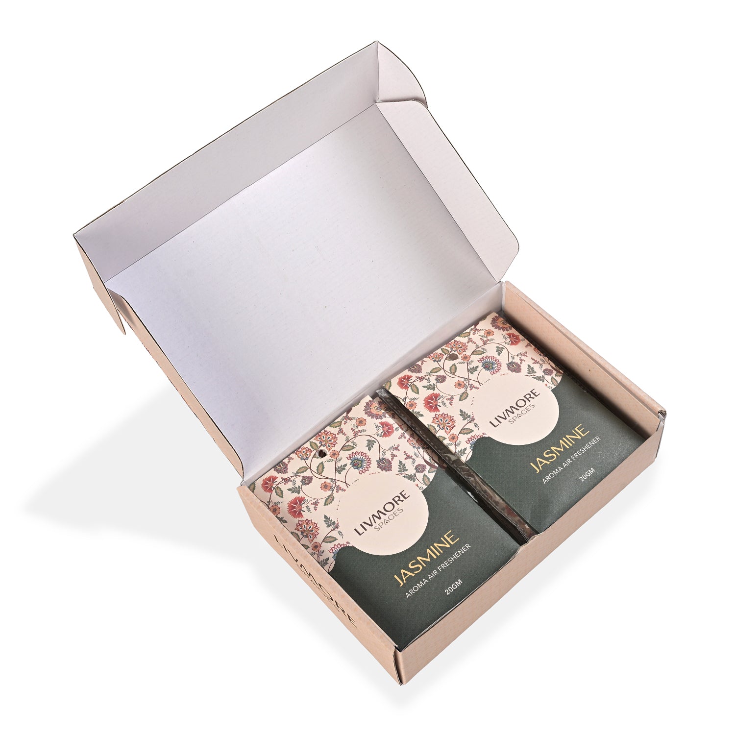 Livmore Set of 10 Jasmine Fragrance Sachets (Size 8 x 9Cm) 8457953 6