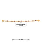 EverTrue African Amethyst Infinity Link Bracelet (Size - 7) with GB Lock Box in Yellow Gold Tone 4.16 Ct._8458673_4