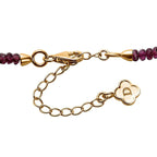 Natural AAA Radiant Ember Garnet Necklace (Size - 18+2 EXT) in 18K Vermeil Yellow Gold Plated Sterling Silver 46.00 Ct, Silver Wt. 5.07 Gms_8466034_5
