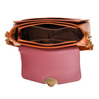 LA MAREY 2-Piece Sling Crossbody Bag & Matching Wallet Combo - Pumkin Orange_8466112_5