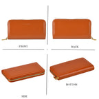LA MAREY 2-Piece Sling Crossbody Bag & Matching Wallet Combo - Pumkin Orange_8466112_6
