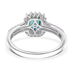 Rhapsody 950 Platinum AAAA Indicolite White Diamond VS Ring, Platinum Wt.5.55 Gms  1.540  Ct._8466175_6
