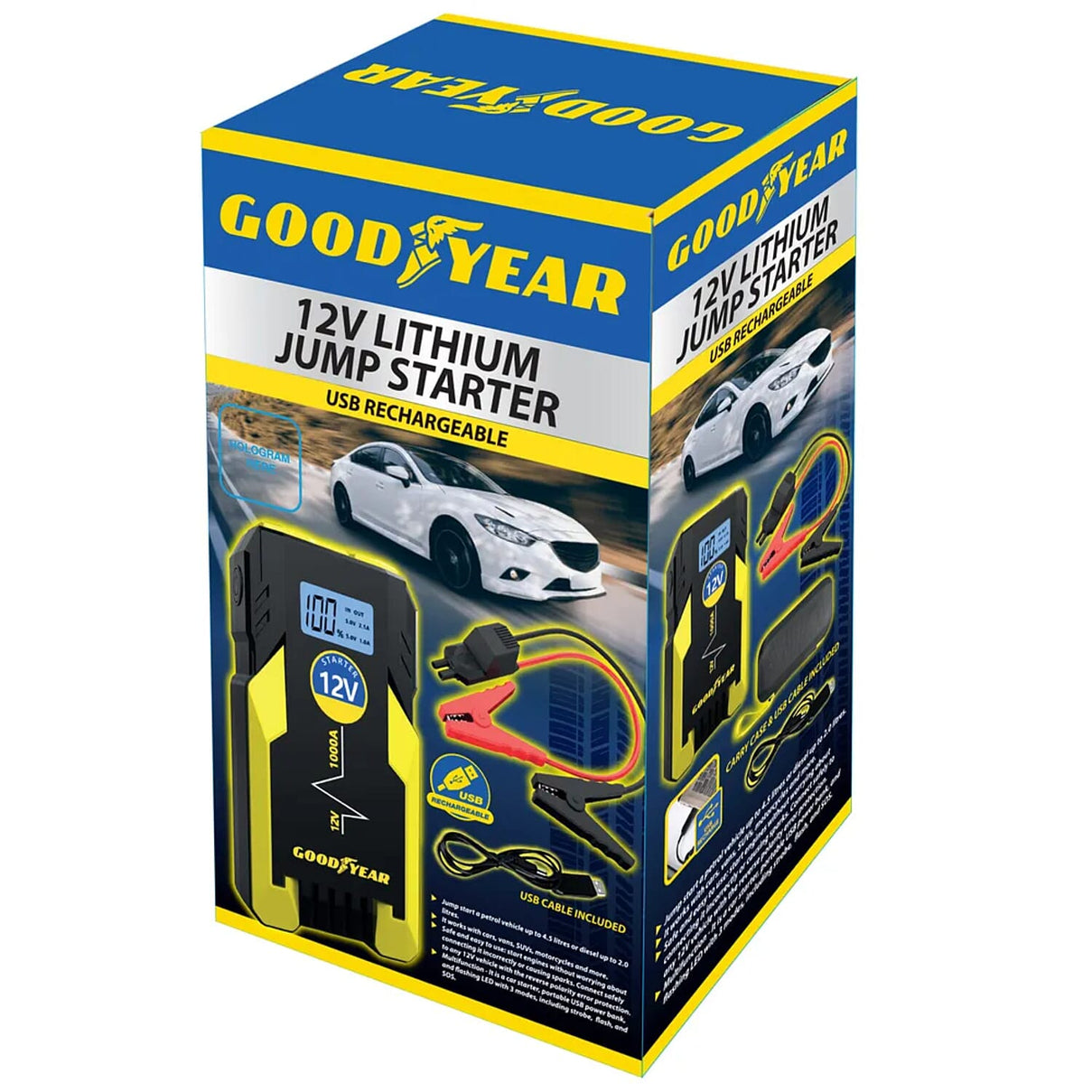 Goodyear 12V Lithium Jump Starter (8000 mAh) 8477484 5