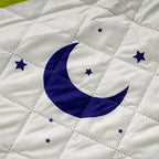 Extra Large Cotton Padded Picnic Blanket Waterproof, (2 x 2m) - Spring_8477844_5