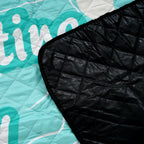 Extra Large Cotton Padded Picnic Blanket Waterproof, (2 x 2m) - Spring_8477844_6