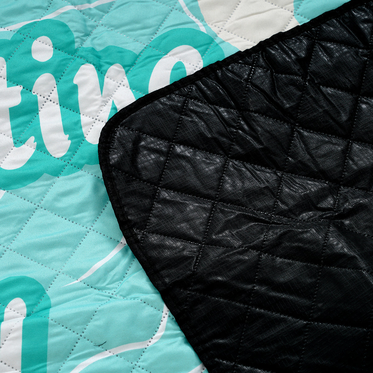 Extra Large Cotton Padded Picnic Blanket Waterproof, (2 x 2m) - Spring V32666266 7