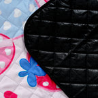 Extra Large Cotton Padded Picnic Blanket Waterproof, (2 x 2m) - Sweet_8477845_6