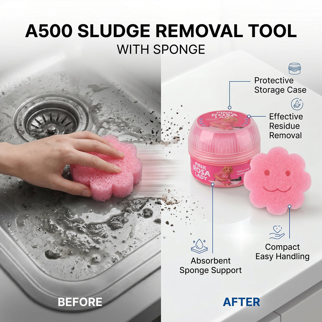 Pink Clay Hard Surface Cleaner - For Kitchens, Bathrooms, BBQs, Outdoor Furniture - Stainless Steel, Ceramic, Metal, UPVC_8479351_6