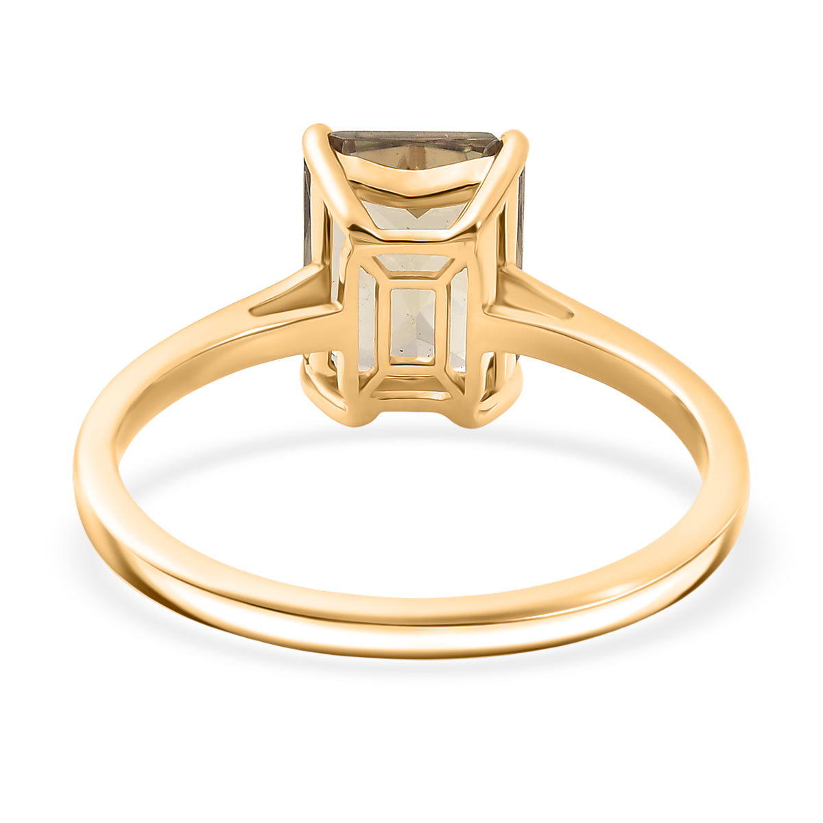 14K Yellow Gold AAAA Turkizite Solitaire Ring 3.09 Ct. 8479776 10