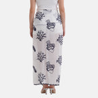 La Marey Embroidered Large Scarf (One Size) - White_8480063_4