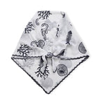 La Marey Embroidered Large Scarf (One Size) - White_8480063_6