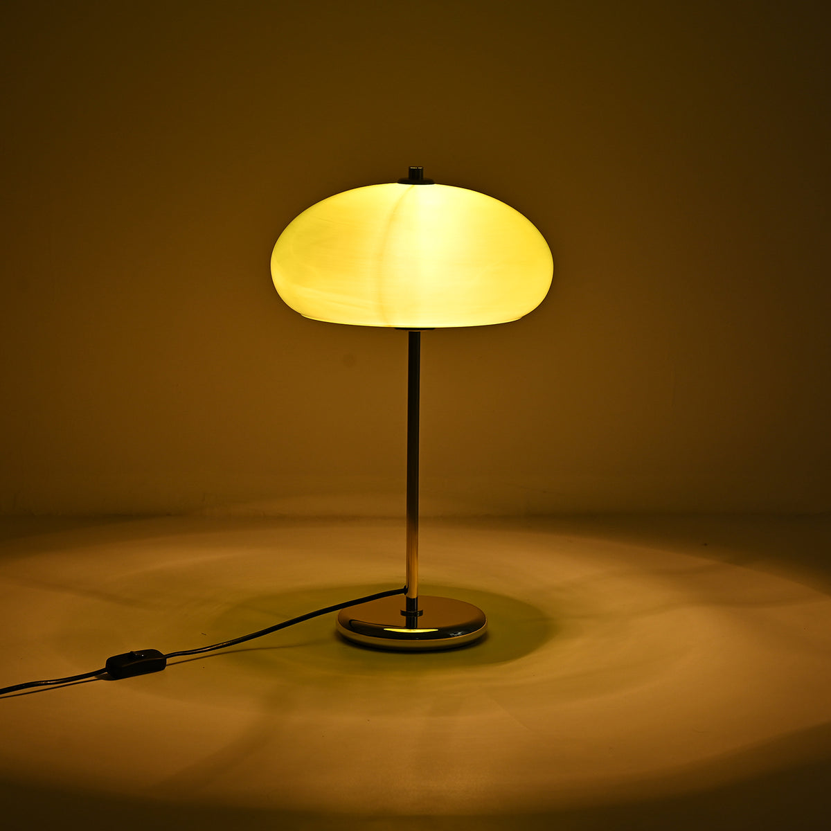 Livmore Retro Style Nordic Dome Mushroom Table Lamp - Green V32669290 2