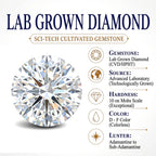 Lucy Q - Lab Grown Diamond Ring in Rhodium Overlay Sterling Silver 0.36 Ct._8480276_6