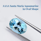 AAA Santamaria Aquamarine Oval Cut Gemstone (8x6 mm)_8480842_1