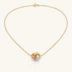 - 9K Yellow Gold Necklace (Size - 18) with Spring Ring Clasp_8481088_3